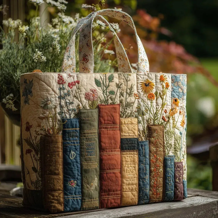 Artisan Tote Bag - Wild Library