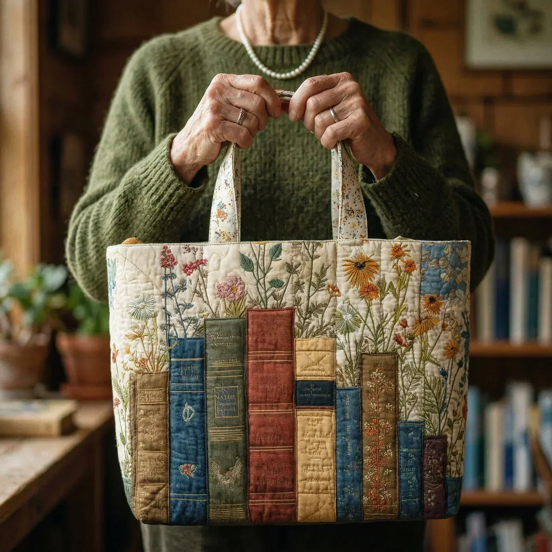 Artisan Tote Bag - Wild Library
