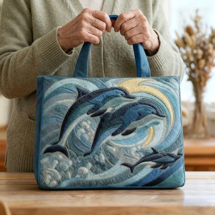 Artisan Tote Bag - Colonial Embroidery