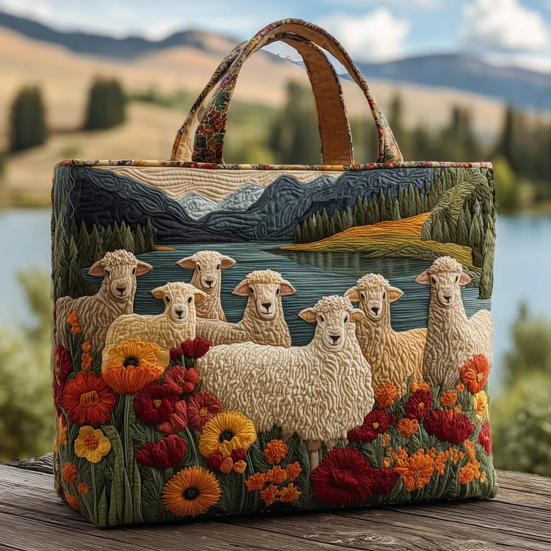 Artisan Tote Bag - Rolling Fields