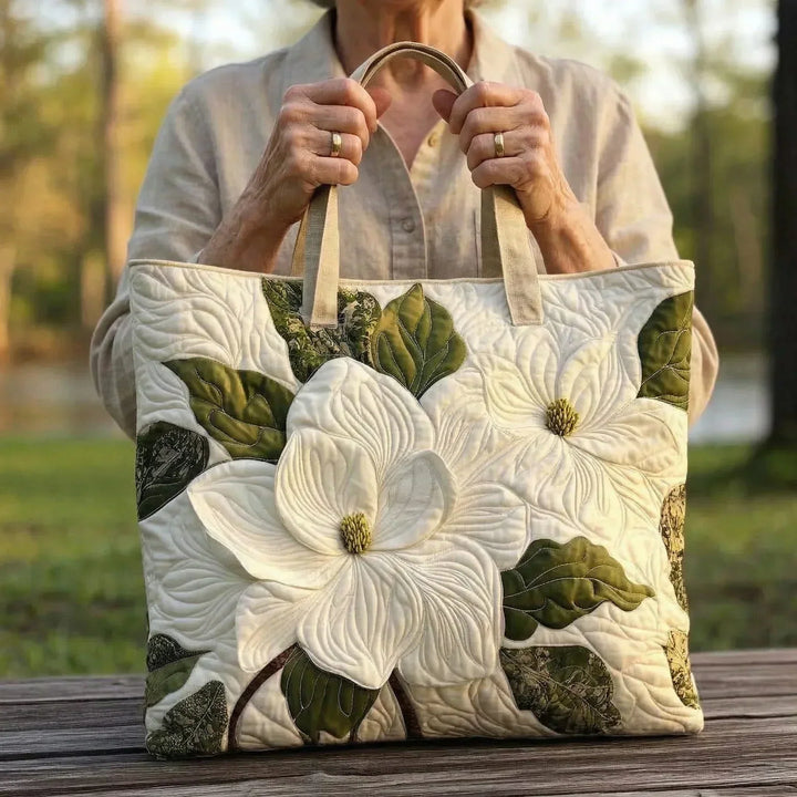 Artisan Tote Bag - Bright Magnolia