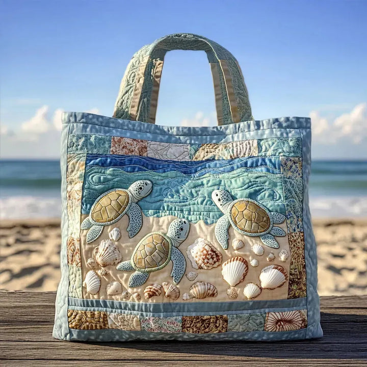 Artisan Tote Bag - Serene Tide
