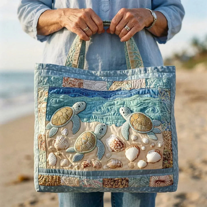 Artisan Tote Bag - Serene Tide