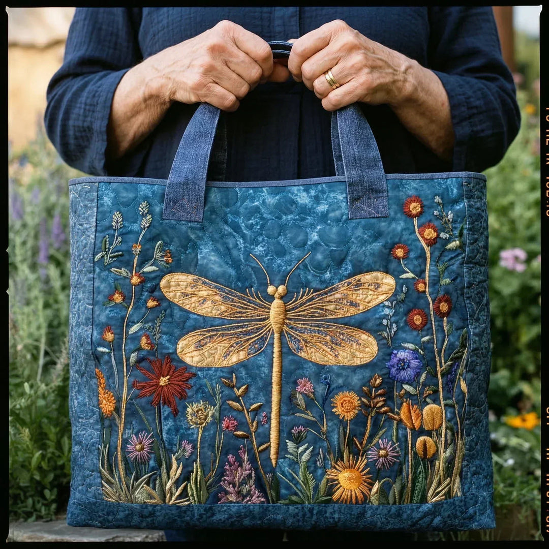 Artisan Tote Bag - Natural Meadow