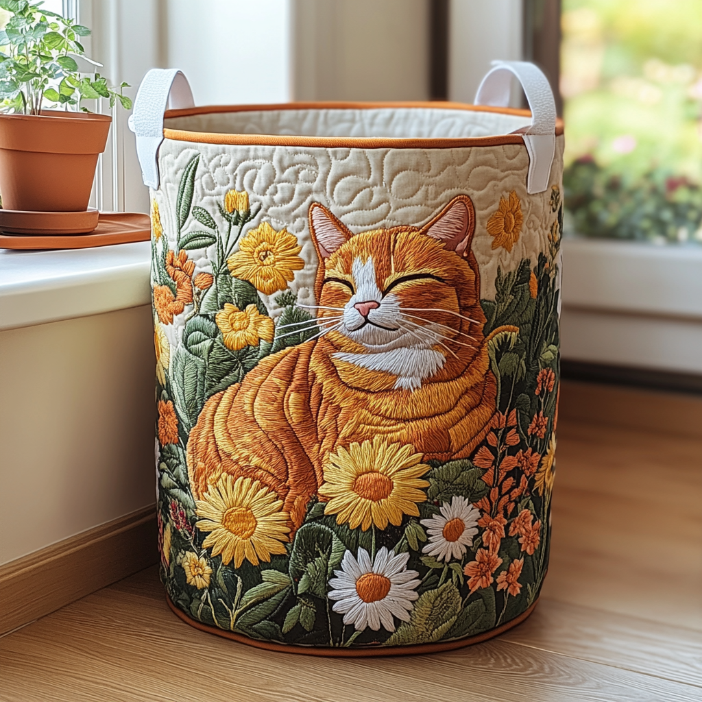 Artisan Basket - Quilted Design Laundry Hamper