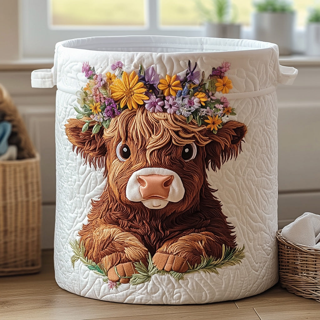 Artisan Basket - Quilted Dirty Clothes Hamper